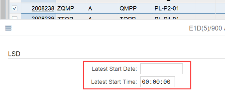 SAP EWM Enhance LSD calculation 02